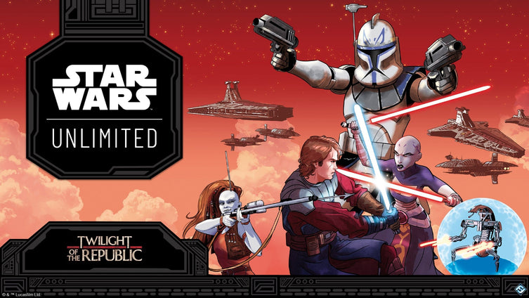 Star Wars: Unlimited Twilight of the Republic Prerelease 1st November