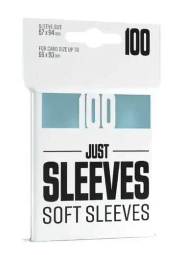 Just Sleeves 100 soft sleeves (66x93mm) - Clear