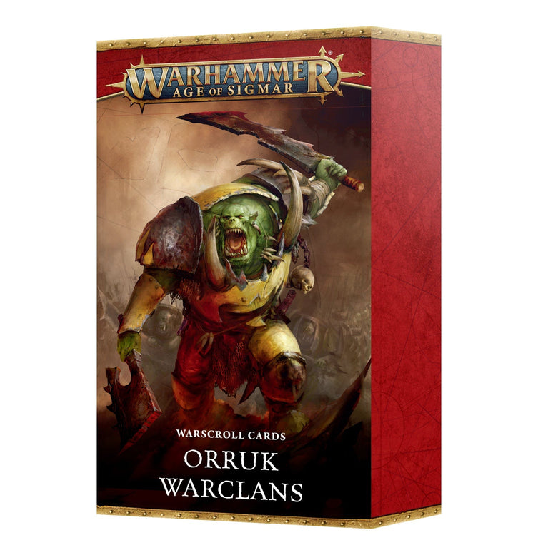 Warscroll Cards:  Orruk Warclans